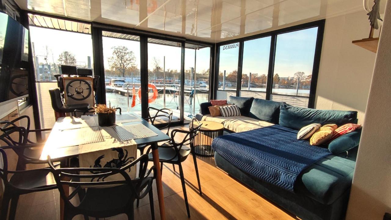 Houseboat Water King Apartament Plywajacy Dom Na Wodzie, 7 Os Breslavia Exterior foto