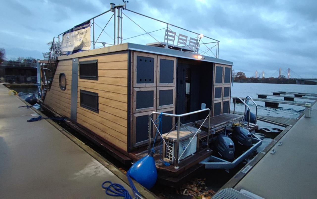 Houseboat Water King Apartament Plywajacy Dom Na Wodzie, 7 Os Breslavia Exterior foto