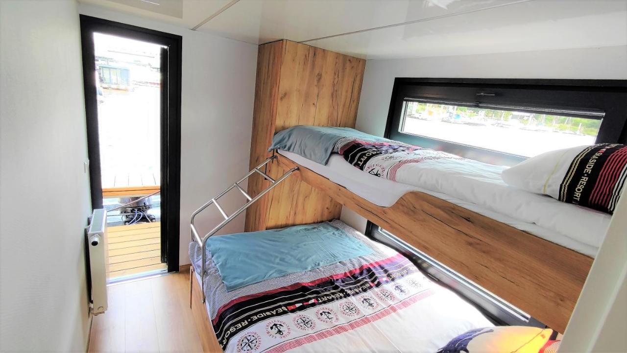 Houseboat Water King Apartament Plywajacy Dom Na Wodzie, 7 Os Breslavia Exterior foto